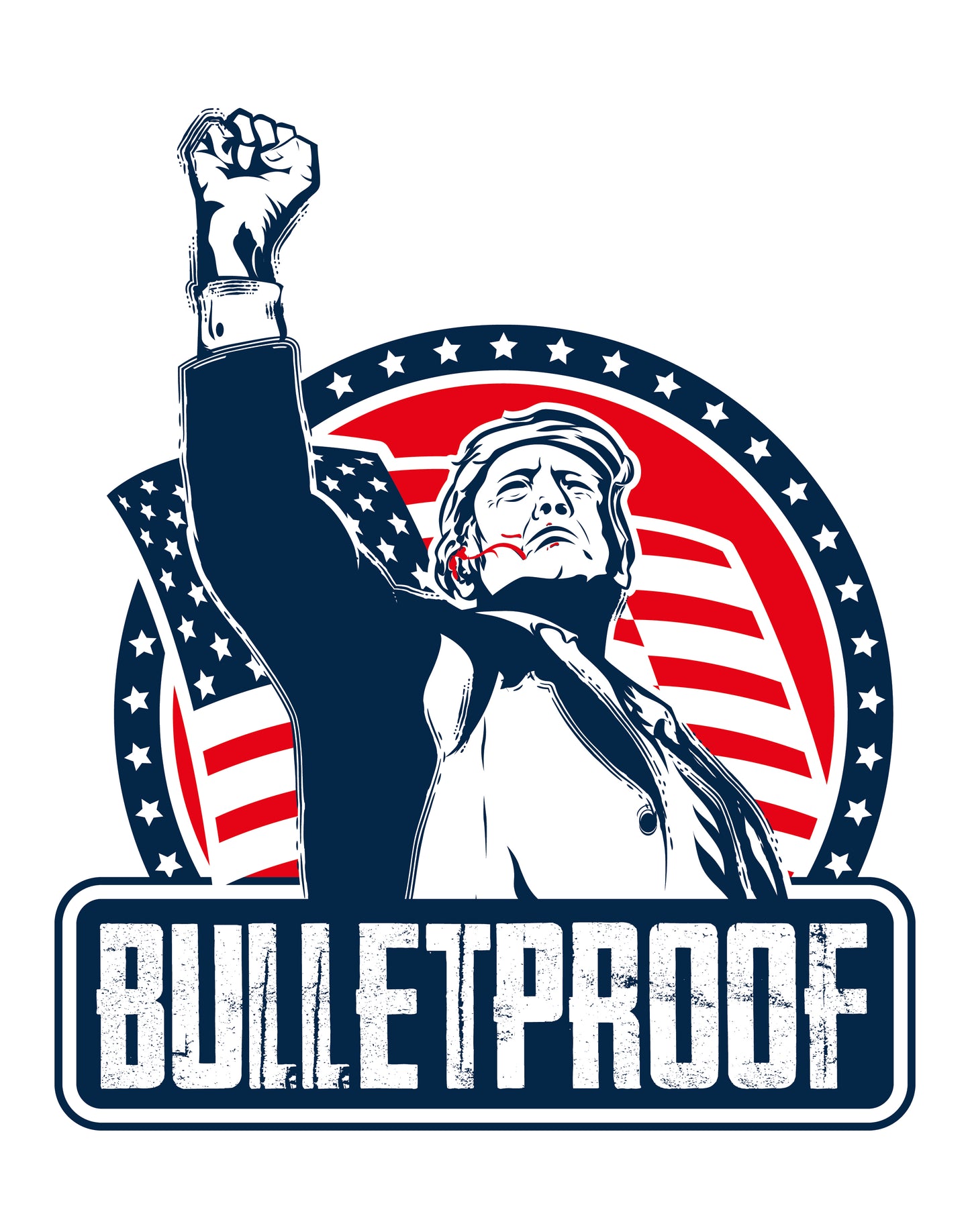 White Glossy Mug - "Bulletproof"